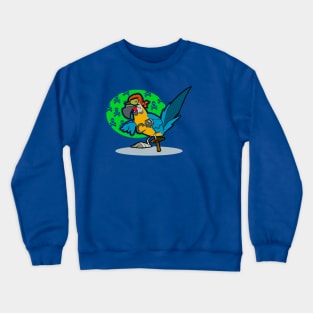 Pirate Parrot Crewneck Sweatshirt